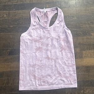 Athleta Light Pink Sleeveless Women's Top Large